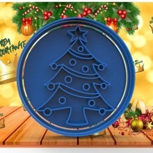 Natal 8cm corte Bolores biscoitos fundente cacto bolos afiado festas papai noel claus árvore rena casa neve celebração feriados piedosos claustro 3d print model - Mito3D
