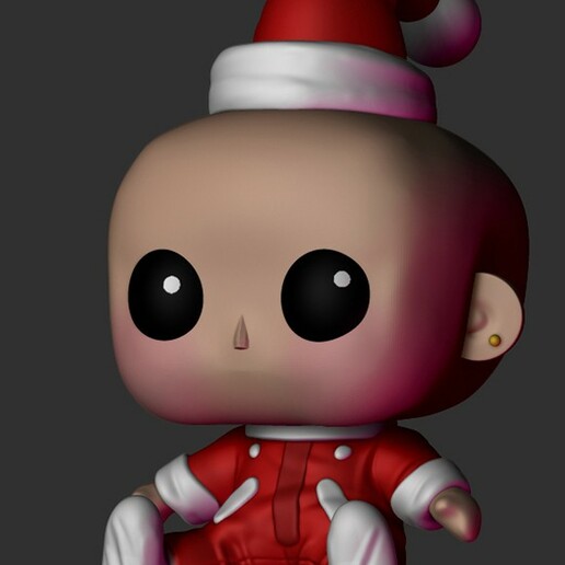 Natal bebê funko 3D print model - Mito3D