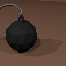 palla di natale art design 3d print model - Mito3D