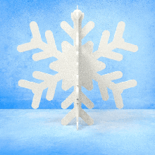 bola de natal - floco neve lowpoly a arte decoração árvore estrela gelo sorvete 3d print model - Mito3D