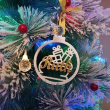 christmas ball gifts bag design ornament decoration tree 3d print model - Mito3D