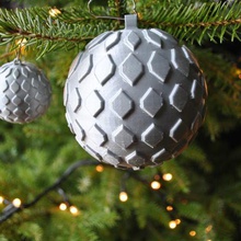 christmas bauble home 3d print model - Mito3D