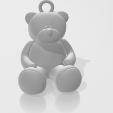 Natale orso ornamento animali 3d print model - Mito3D
