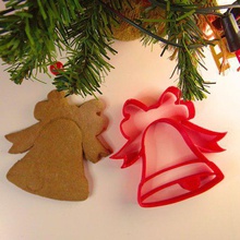 Weihnachten Glocke Ausstecher home Lebkuchen Weihnachtsbaum nikodem bartnik Urlaub 3d print model - Mito3D