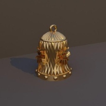 christmas bell dnd class - warlock witchdoctor role deco decoration campaign dadosndrama 3d print model - Mito3D