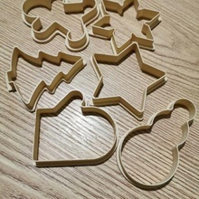 christmas cookie cutters ender ender3 ender3pro 3dprinting home kitchen tool 3d print model - Mito3D