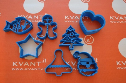 Noël biscuits biscuit 3d impression 3d print model - Mito3D