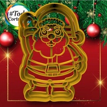 christmas cutter year good night snow ginger 2022 cutting seal stamp cookie mass 3d print model - Mito3D