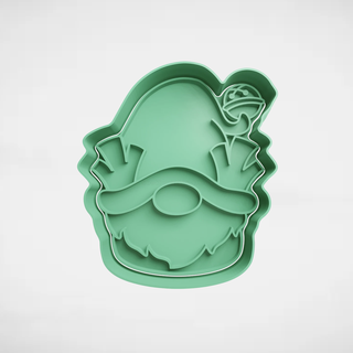 Noël elfe Accueil maison biscuit coupeur coupeurs stl moules lutin gnome 3d print model - Mito3D