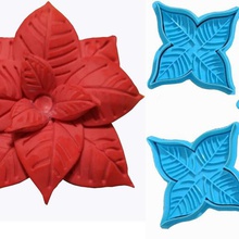 christmas flower federal star home gingerbread ginger cookie cutter cutting chocolate crackers 3d print model - Mito3D