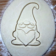 Noël gnome biscuit coupeur jouet biscuits noel natale 3d print model - Mito3D