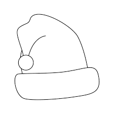 christmas hat 3 different styles 3d print model - Mito3D