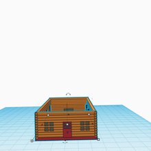 christmas house decoration home 3d print model - Mito3D