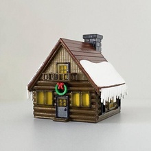 christmas lantern house 3d print model - Mito3D