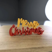 natal letras de blocos a casa decoração enfeite feliz navidad noel merry do norte alma paz tipografia 3d print model - Mito3D