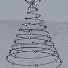 christmas lighting 3d print model - Mito3D