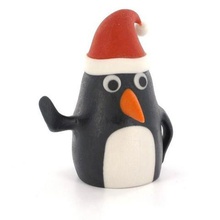 christmas linux penguin home 3d print model - Mito3D