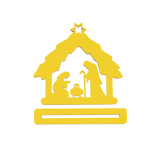 christmas manger - crib base decoration deco design merry 3d print model - Mito3D