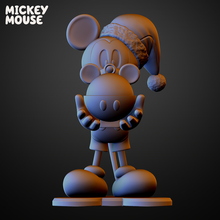 christmas mickey mouse mickeymouse decoration 3d print model - Mito3D