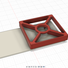 christmas mince pie tart cutter tool - joulutorttu leikkuri 3d print model - Mito3D