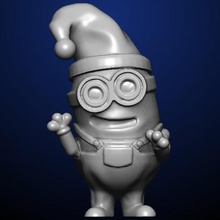 christmas minion game decorations holiday 3d print model - Mito3D
