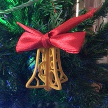 Navidad ornamento campanas pelotas chritsmas Arte árbol adornos 3d print model - Mito3D