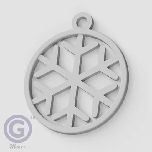 Navidad ornamento 11 3D print model - Mito3D