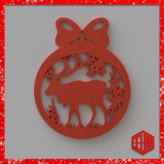 christmas ornament 23 - tree Home ornaments ball from decorations snowflake flake snow 3d print model - Mito3D