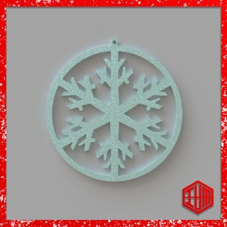christmas ornament 27 - tree Home ornaments ball from decorations snowflake flake snow 3d print model - Mito3D