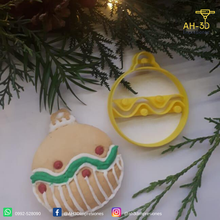 Natal enfeite biscoito cortador Cortador assar cozinha ferramenta utensílios fundente bolacha afiado cozimento Weihnachten natal 3d print model - Mito3D