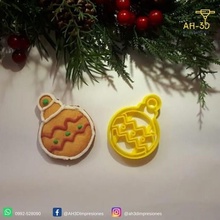 Natal enfeite biscoito cortador Cortador assar cozinha ferramenta utensílios fundente bolacha afiado cozimento Weihnachten natal 3d print model - Mito3D