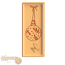 christmas ornament cookie cutter & stamp 3d print model - Mito3D