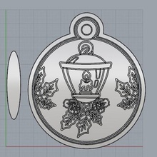 christmas ornament different home adornment ginger dwelling cookie cutter cutting chocolate fondant porcelain pottery crackers lantern mistletoe flower 3d print model - Mito3D