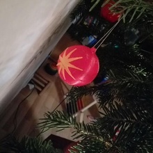 Noël ornements boules 3d print model - Mito3D