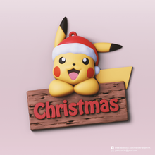christmas ornaments pokemon art 3d print model - Mito3D
