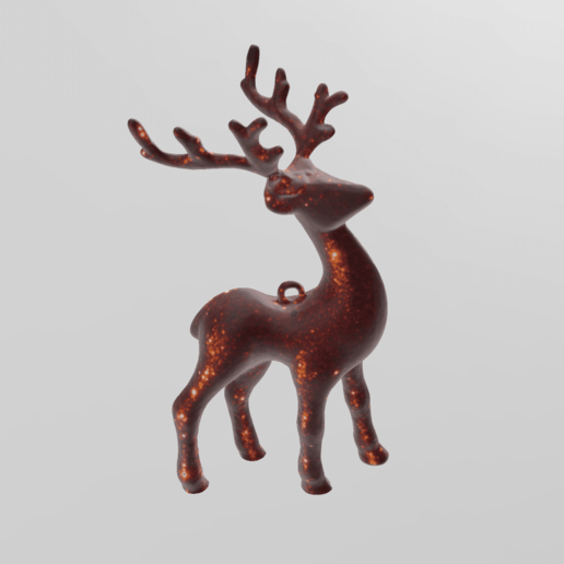 christmas reindeer noel father sleigh 3D print model - Mito3D