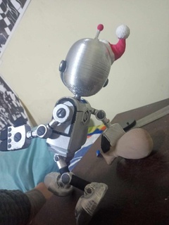 Natal robô brinquedos 3d print model - Mito3D