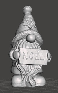 Noël Père gnome Noëljpg Accueil maison noel 3d print model - Mito3D