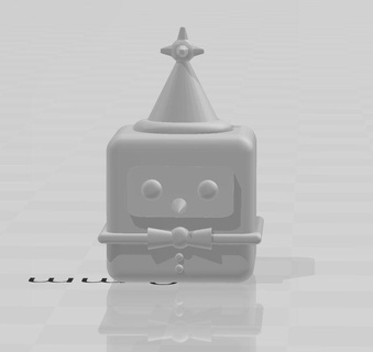 Natale santa robot giocattolo arte 3d print model - Mito3D