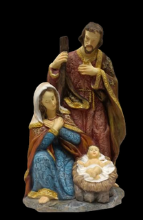 Weihnachten Szene Jesus Statue 3d print model - Mito3D