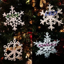 christmas snowflake ornament 3d print model - Mito3D