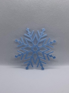 Natale fiocco neve 2d arte vacanza i regali presente decorazione deco abete albero ghirlanda 3d print model - Mito3D