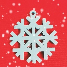 christmas snowflake decoration winter fun freetime corona covid ender tree 3d print model - Mito3D