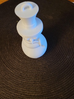 Noel snowman v1 ev christmasxkültler 3d print model - Mito3D