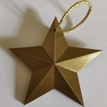 christmas star art celebration decoration ornament tree merry noel shiny xmas ornaments decor 3d print model - Mito3D