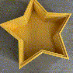 christmas star jar Home christmas star christmas star jar cookie jar christmasxcults decoration container christmas decoration  3d print model - Mito3D