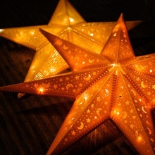 Noel star ışık Baba madde ruh Aralık 3d print model - Mito3D