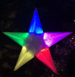 christmas star lights ornament customizer light decor decoration deco home 3d print model - Mito3D