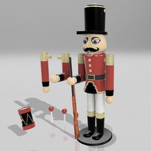 christmas toy soldier gadget decorations 3d print model - Mito3D