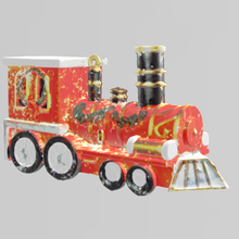 Noel tren ağaç top Demiryolu 3d print model - Mito3D